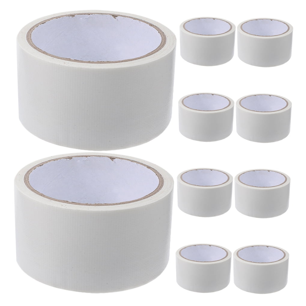 Raindrops White Fabric Window Sealing Tape, Strong Adhesion, Windproof, Thermal Insulation for Home and Winter Weather