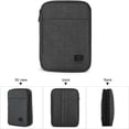 thumbnail image 3 of BAGSMART Electronic Organizer, Travel Cable Organizer Double Layer Electronics Accessories Cases Portable for Tablet, 3 of 5