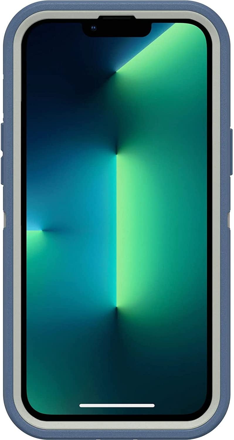 OtterBox Defender Series Screenless Edition Case for iPhone 13 Pro Max & 12 Pro Max, Fort Blue