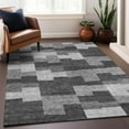thumbnail image 6 of Addison Rugs Mayfield Washable Transitional Geometric Gray Rectangle Rug, 2'6" x 3'10", 6 of 6