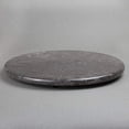 thumbnail image 2 of Creative Home Charcoal Marble 12" Diam. Round Cheese Board, 2 of 2