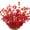 Red, variant on Artificial Orchids Flowers, Silk Fake Faux Dancing Lady Orchids,10Pcs (Each 39”), for Indoor Outdoor Wedding Home Office Party Hotel Decoration(Yellow)