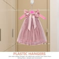 thumbnail image 3 of Qumonin Foam Padded Hangers 10pcs Non Slip Coat Blouse Sweater Clothes Wedding Dress, 3 of 6
