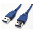 thumbnail image 1 of Câble USB 3.0 Mâle A vers Mâle A Bleu 6 Pi, 1 of 1