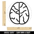thumbnail image 2 of Brain Doodle Rubber Stamp for Scrapbooking Crafting Stamping - Medium 1 Inch, 2 of 7