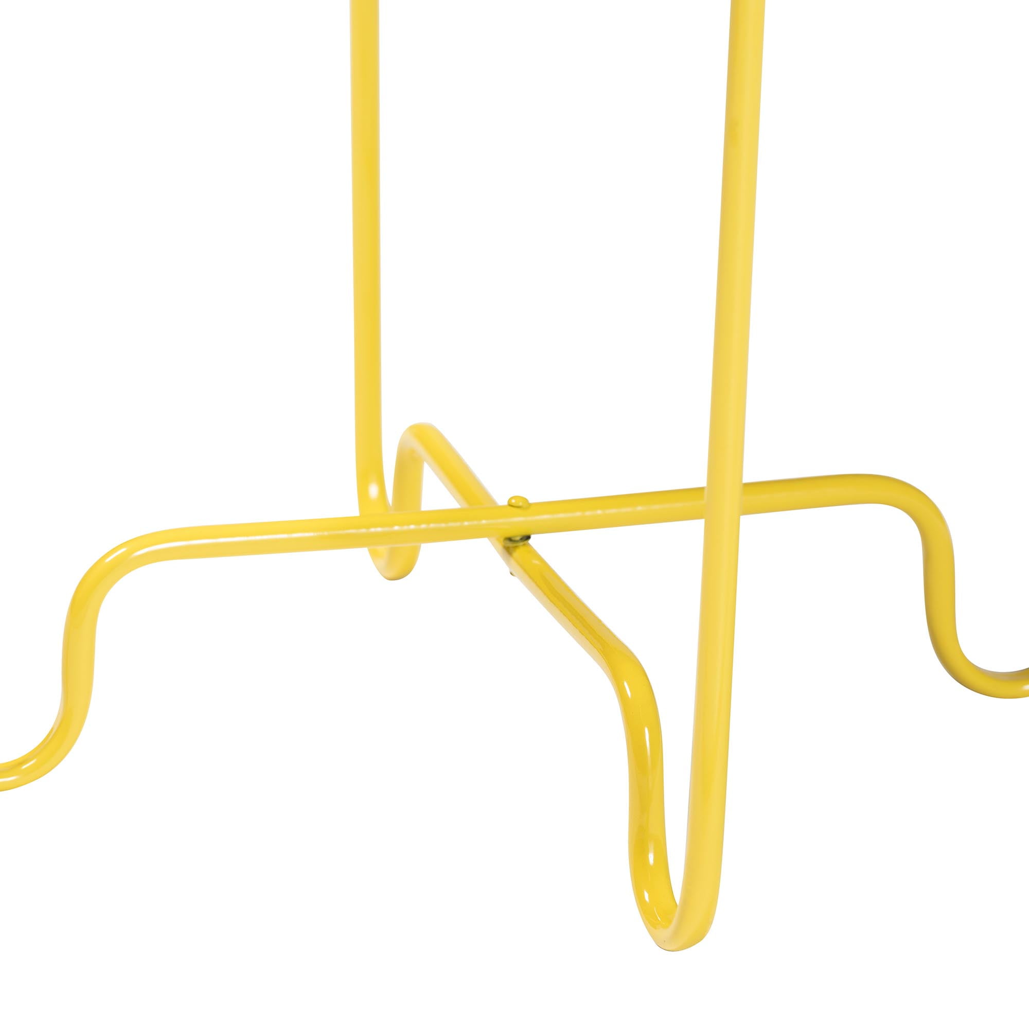 Baxton Studio Laverne Modern Accent Table, 16"W, Yellow