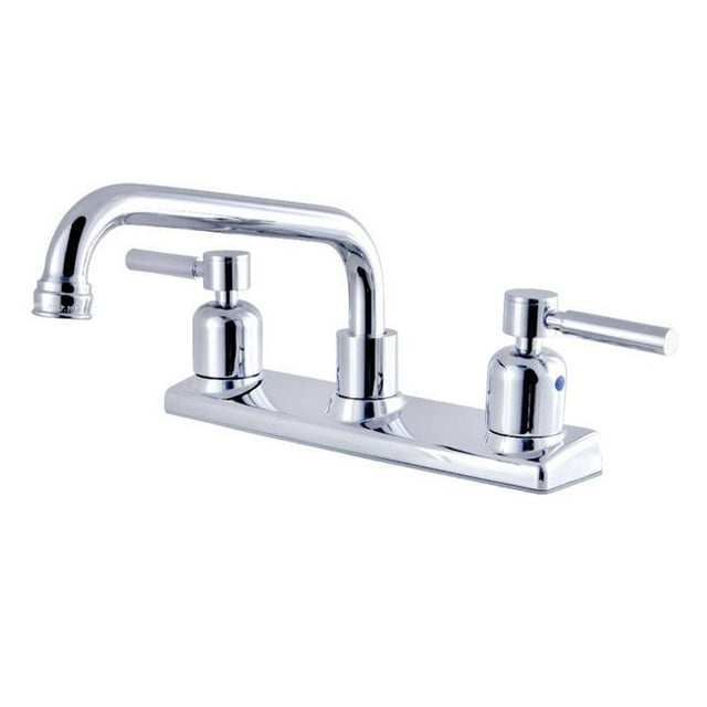 Kingston Brass FB2131DL 8 in. Centerset Kitchen Faucet, Polished Chrome