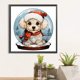 thumbnail image 2 of Pintura de diamante 5D DIY, taladro redondo completo, bola de cristal, Kit de perro, decoración del hogar, 40x40cm Hugtrwg Para estrenar, 2 of 9