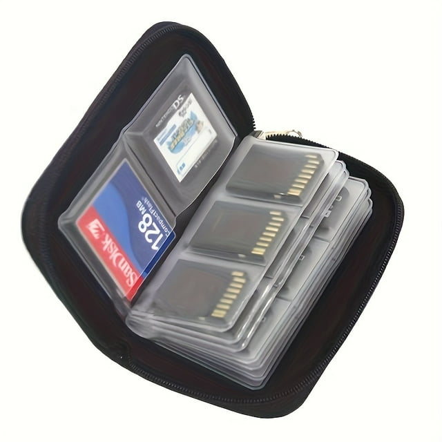 AMERTEER Phone Memory Card Holder Camera SD Card Holder 22pcs CF Card Holder