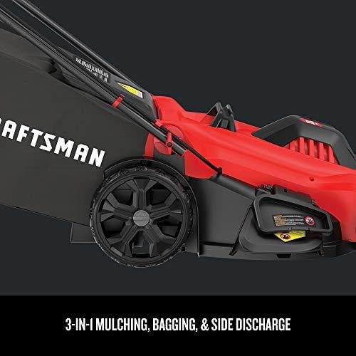 Electric craftsman lawn sale mower