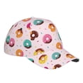 thumbnail image 3 of Haiem Colorful Donuts Baseball Cap Dad Hat Cotton Soft Adjustable Fashion Hats for Men Women Unisex Style Headwear, 3 of 9