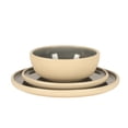 thumbnail image 6 of Gibson Elite - Made in Portugal - Port Gaia 12 Piece (Service for 4) Plates and Bowls Reactive Glaze Dishes Stoneware Ceramic Dinnerware Set - Blue, 6 of 12
