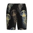 thumbnail image 4 of Naloa Jellyfish Men's Short Pajama Pants, Lounge Comfort Shorts with Elasticized Waistband and Side Pockets - X-Large, 4 of 9