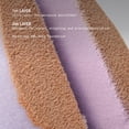 thumbnail image 5 of Juno & Co. Esponja De Maquillaje De Microfibra Tecnología De Doble Capa Para Una Cobertura Total Licuadora De Maquillaje Impecable Para Base En Polvo Y Crema (Estilo Lavanda Y Color Morado), 5 of 5
