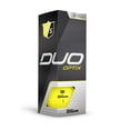 thumbnail image 4 of Wilson Duo Optix Glow in the Dark Golf Balls, Yellow, 135 lb, (12 pack), 4 of 7