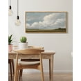 thumbnail image 4 of Drsoum Vintage Landscape Wall Art Grassland Wilderness Desert Wall Prints Classic Retro Farmhouse Rustic Decorations for Living Room Bedroom 8x16in Natural Framed, 4 of 6