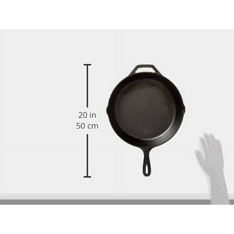 Lodge 17'' Cast-Iron Skillet with Assist Handles