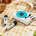 thumbnail image 3 of Speaker with Microphone Portable Night Lamp Stereo Sound Voice Changing Function Clear Sound Rich Bass for Home Office Bedroom, 3 of 7