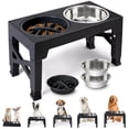 thumbnail image 1 of Cuencos elevados para perros Heeyoo, 5 alturas ajustables, 1 of 7