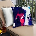 thumbnail image 1 of Ahgly Company Abstract Paint Splatter Outdoor Throw Pillow, 18 inch by 18 inch, 1 of 6