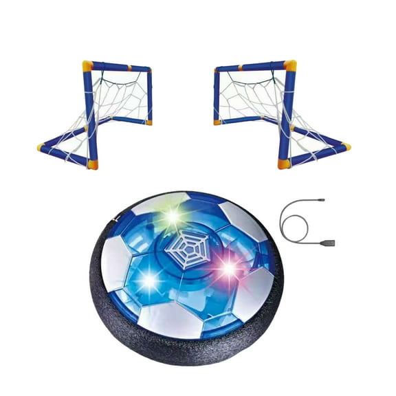 Automatic Hovering Interactive Dog Toy With LED Lights For Indoor Outdoor Mental Stimulation And Teeth Cleaning