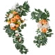 thumbnail image 5 of Flores artificiales Decoración de arco Arreglo de flores Centro de mesa colgante decorativo Garland Floral Swags para vacaciones Ventana Naranja perfecl Guirnalda de arco de boda, 5 of 8