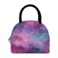 thumbnail image 5 of 7L Volume Handheld Insulated Reusable Meal Tote Lunch Bags A Galaxy Pattern, 5 of 6