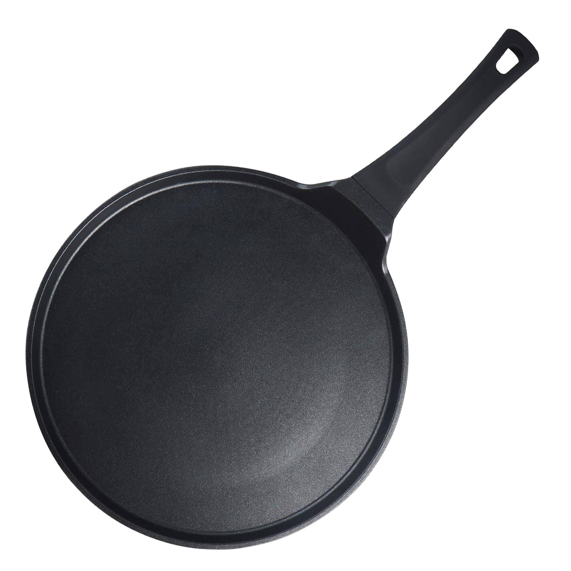 Innerwell Nonstick Crepe Pan, Granite Coating Flat Skillet Dosa Tawa  Tortilla Pan, 10 inch Pancake Griddle Roti Pan With Stay-Cool Handle,  Induction