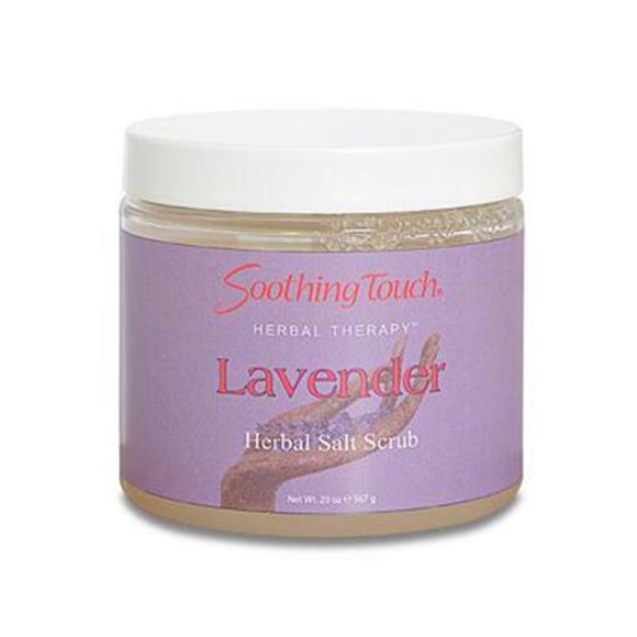 Soothing Touch AY59343 Soothing Touch Salt Scrub Lavender -1x20 Oz