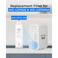 thumbnail image 2 of Waterdrop WD-G5P500-RO Filter, Replacement for WD-G5P500 & WD-G5P500A Undersink Reverse Osmosis System, 24-month Lifetime, 2 of 7