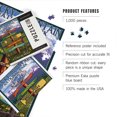 thumbnail image 5 of Lantern Press 1000 Piece Jigsaw Puzzle, Estes Park, Colorado, Destinations Sign, 5 of 5