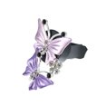 thumbnail image 1 of Coche Aire Acondicionado Mariposa Forma Clips Salida Ventilación Púrpura, 1 of 1