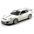 thumbnail image 2 of Diecast Car & LED Display Case Package - Porsche 911 GT3 RS 4.0, White - Bburago 11036 - 1/18 scale Diecast Model Toy Car w/LED Display Case, 2 of 4
