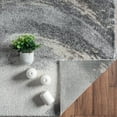 thumbnail image 4 of Luxe Weavers Abstract Gray 4x5 Area Rug Modern Geometric Carpet, 4 of 10