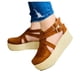 thumbnail image 5 of Zapatos de mujer de verano Punta redonda Lado vacío Baotou Cuñas Sandalias de mujer Wmkox8yii  shjk5087, 5 of 5