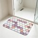 thumbnail image 4 of YiJuHui Super Absorbent Bath Mat, Russian Style Diatom Mud Floor Rug, Quick Drying Non-Slip Bathroom Rug, Water Absorbing Shower Mat for Bathroom Floor Safety, Anti-Mold Bath Mat for Wet Areas, 4 of 6