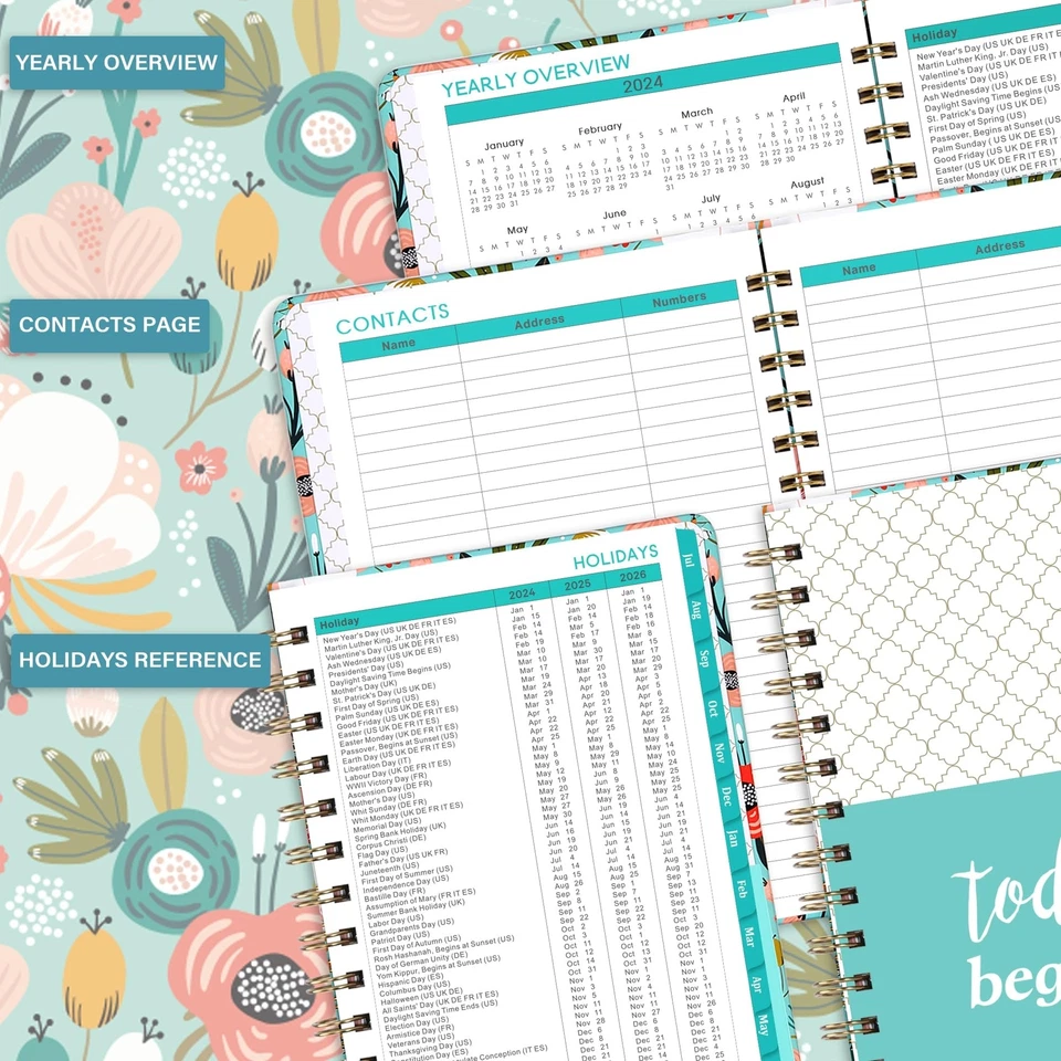 2024-2025 Planner - Academic Planner Form July 2024 To June 2025, 6.4‘’ X 8.3...