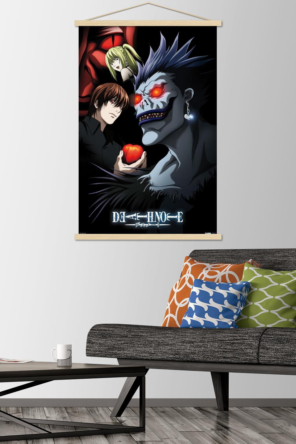Death Note - Group Wall Poster with Magnetic Frame, 22.375" x 34"