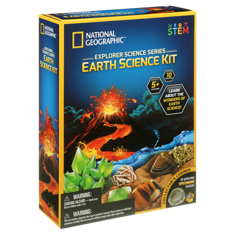 Fun with National Geographic MEGA Science Series Earth Science Kit 