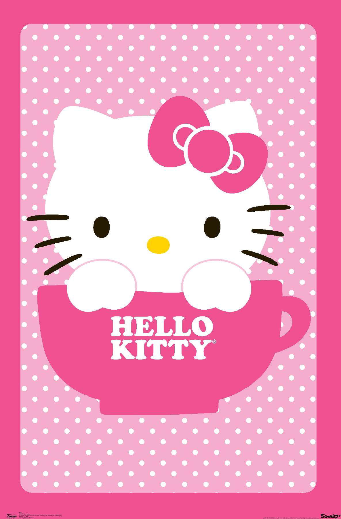 Pink Hello Kitty wall Clock 10" will be nice Gift and Room wall Decor X20 