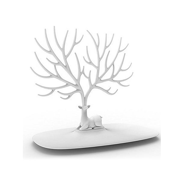 Jewelry Tree Stand Plastic Organizer Necklace Display Plastic Jewelry Organizer