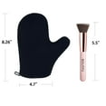 thumbnail image 4 of 2 Pack Self Tanning Mitt Applicator Kit Set, Self Tanning Glove and Self Tanner Flat Top Brush, Tan Applicator for Sunless Self Tan, 4 of 7