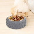 thumbnail image 3 of Plato para perros y gatos Yuyangstore Cuencos para gatos Cuenco individual para comida de mascotas Gris, 3 of 8