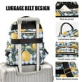 thumbnail image 3 of FORMRS Mini Backpack Purse for Women Travel Daypack Casual Shoulder Bag, Retro Beige Lemon, 3 of 7