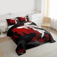 thumbnail image 3 of Castle Fairy Boys Girls Animal Koi Fish Twin Comforter Sets,Japanese Style Bedding Set, 3 of 8