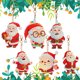 thumbnail image 3 of Llavero Taladro 5/6/8/10PCS S Hada Las Flores Forma Especial Papá Noel Doble Cara, 3 of 9