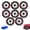 B#, variant on 4PCS 3D Tire Lettering Stickers, 4 Counts/Set Car Wheel Hub Decals Waterproof, 2D Car Tire Waterproof Universal Raised Stickers Wheel Decals Accessories for Cars, Motorcycle, SUV