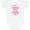 AA-White, variant on Inktastic Sassy Since Birth, Sassy, Sassy Girl, Arrow, Hearts Girls Baby Bodysuit