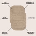 thumbnail image 3 of JONATHAN Y SHAPES 8 x 10 Area Rug, Margot Geometric Arch Stripe - Beige/Brown, SHP201A-8, 3 of 7