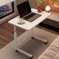 thumbnail image 6 of Studyset Standing Desk Adjustable Height, Mobile Stand Up Desk with Wheels Small Computer Desk Rolling Desks, Portable Laptop Standing Table for Home Office Study Bedroom, 6 of 7
